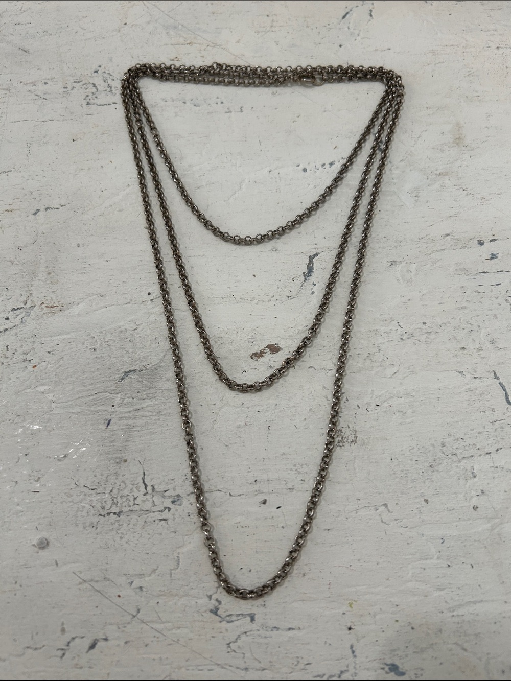 Silver-Tone Chain Necklace - Women Accessories